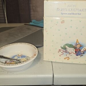 Avon baby's keepsake.